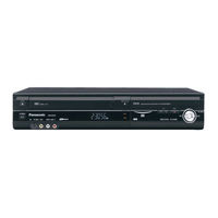 Panasonic DMR-EZ48VK - DIGA - DVDr/ VCR Combo Operating Instructions Manual