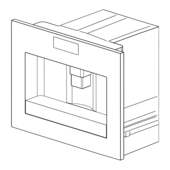 Franke FMY 45 CM Coffee Machine Manuals