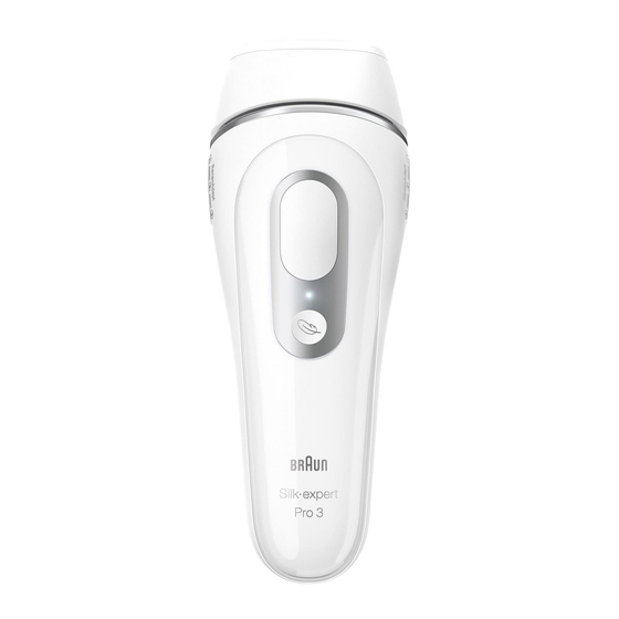 Braun Silk-expert Pro 3 PL-3133 Manual