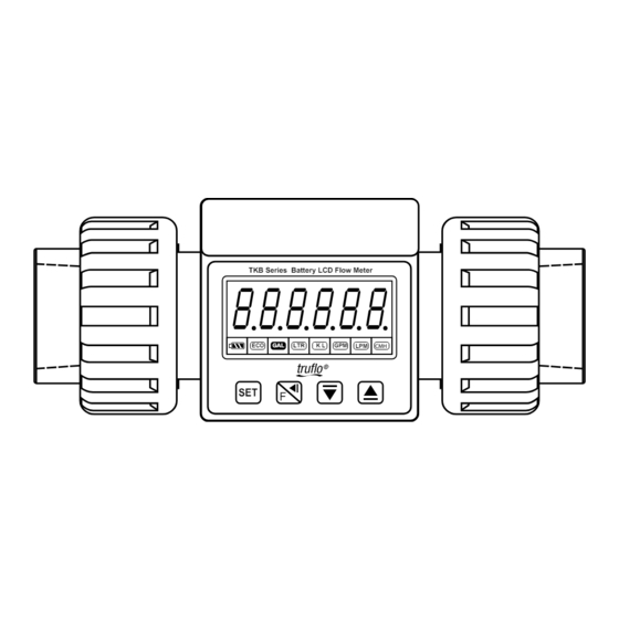 Icon Process Controls Truflo TKB Series Quick Start Manual