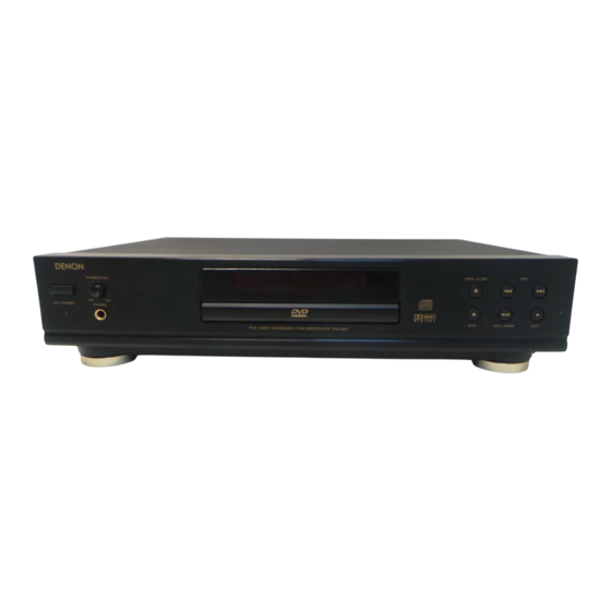 Denon DVD-3000 Service Manual
