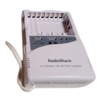 Radio Shack 1-Hour AA & AAA Ni-Cd/Ni-MH Battery Charger Owner's Manual
