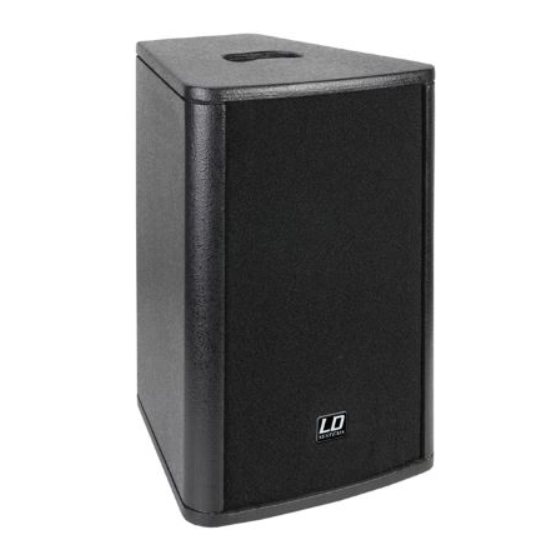 LD EB 82 Active Speaker System Manuals