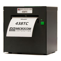 Microcom 438TC Operator's Manual