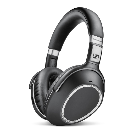 Sennheiser PXC550 Instructions Manual