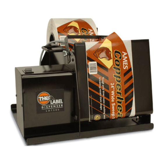 START International Label LD7500 Quick Start Manual