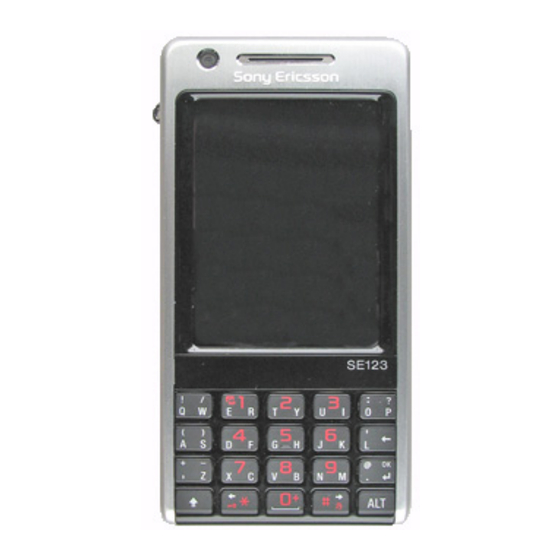 Sony Ericsson P1c Working Instructions
