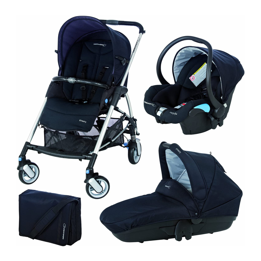 BEBE CONFORT Streety Instructions For Use Manual