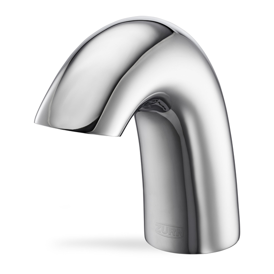 User Manuals: ZURN HYDRO-X Power Serio Series Faucet