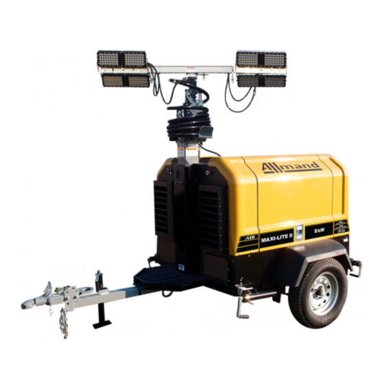 Allmand MAXI LITE II Quick Start Manual