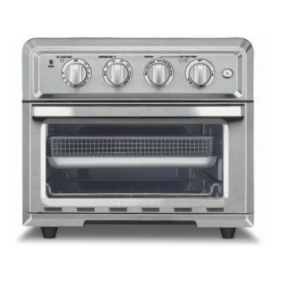 Cuisinart TOA-60KR Instruction And Recipe Booklet