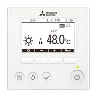 Mitsubishi Electric PAR-W31MAA Instruction Book