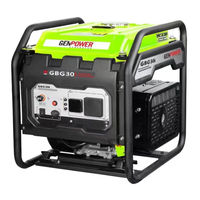 GENPOWER GBG 110IE User And Maintenance Manual