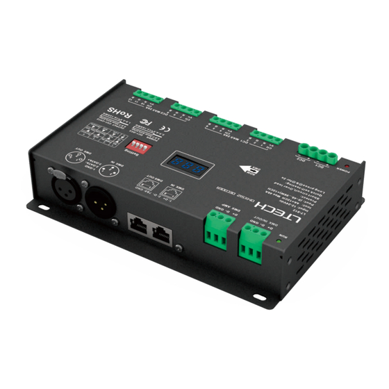 Ltech LC-LT-DMX-12CHA Quick Start Manual