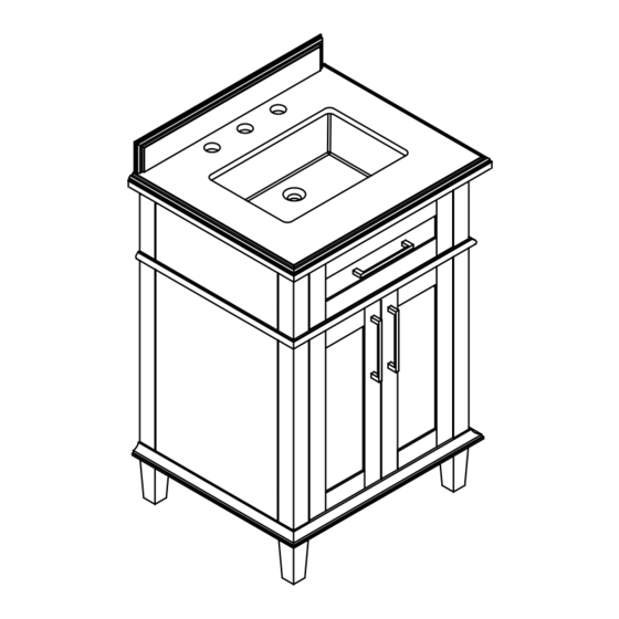 Home Decorators Collection SONOMA 24 Installation Manual