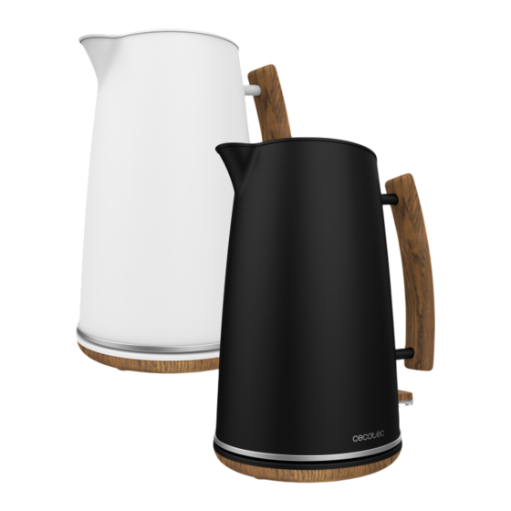 cecotec THERMOSENSE 400 BLACK WOODY Manuals