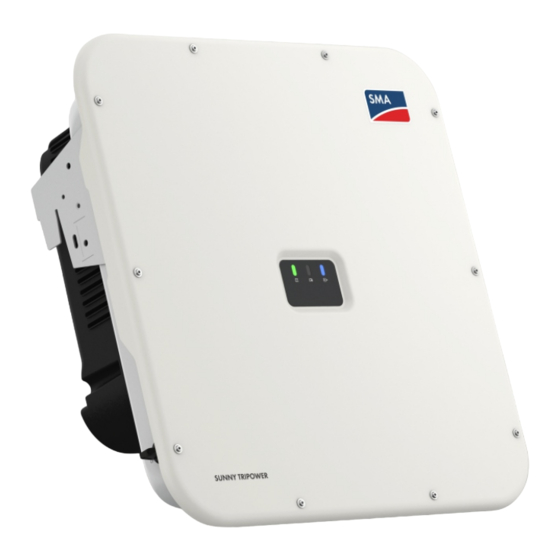 SMA SUNNY TRIPOWER X 20-US Operating Manual