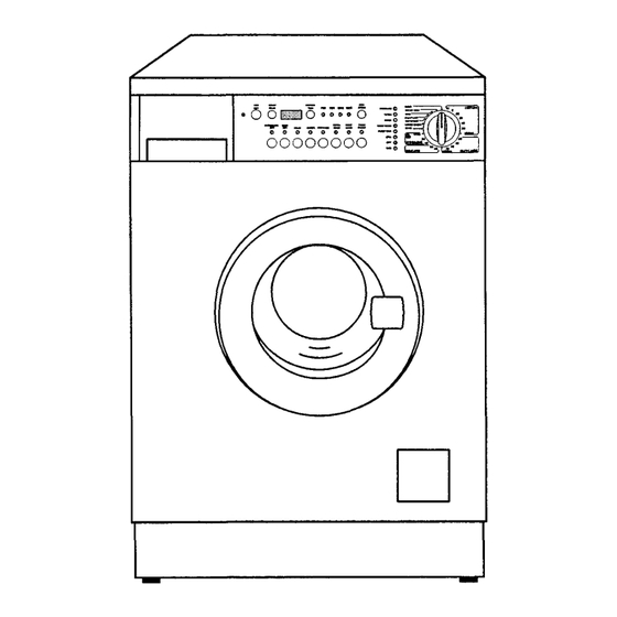 AEG OKO Lavamat 1571 turbo sensotronic Operating Instructions Manual