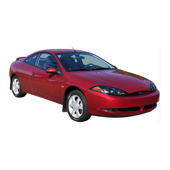 Mercury 1999 Cougar Owner's Manual