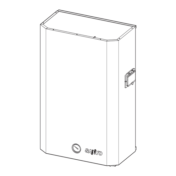 Sanyo SPW-W366HH58 Installation Instructions Manual