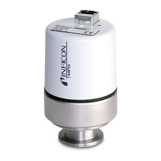 Inficon MPG401 Operating Manual