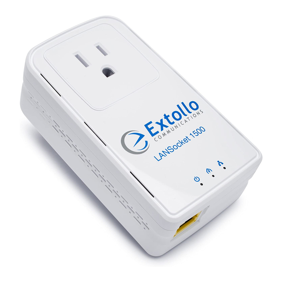 Extollo LANSocket 1500 Product Manual
