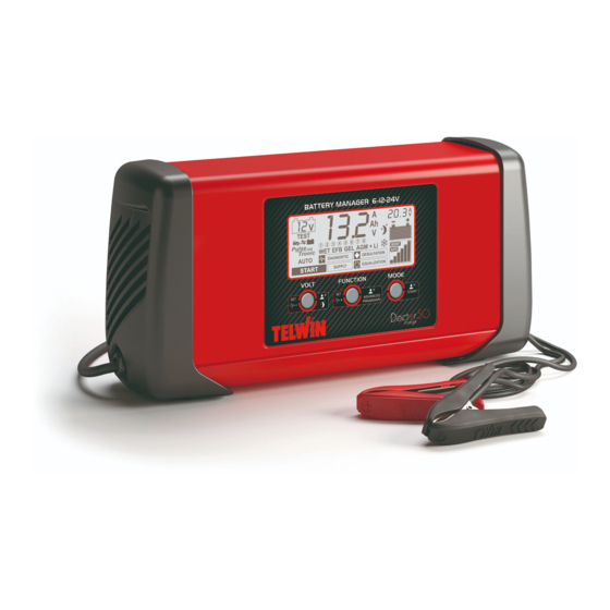 Telwin BATTERY MANAGER Instruction Manual