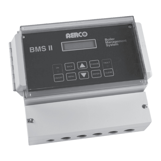 Aerco BOILER MANAGEMENT SYSTEM II 5R5-384 Installation, Operation & Maintenance Instructions Manual
