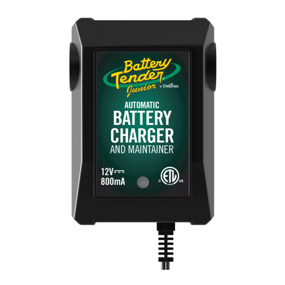 Battery Tender Junior User Instructions