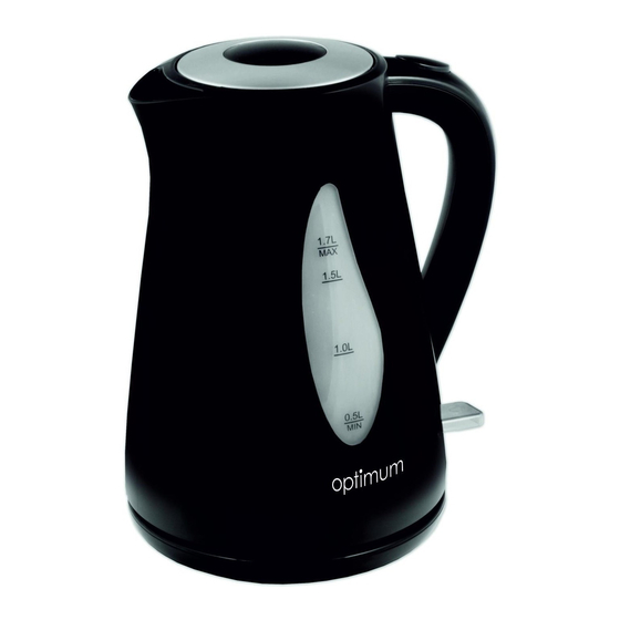 Optimum CJS-4013 Electric Kettle Manuals