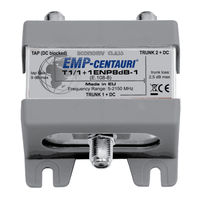 Emp-Centauri T1/1+1ENP8dB-1 Instruction Manual
