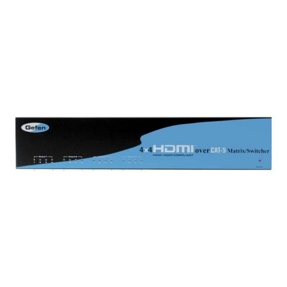 Gefen HDMI-CAT5-444 User Manual