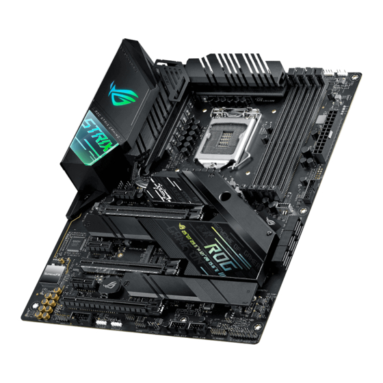 Asus ROG STRIX Z490-F Bios Manual