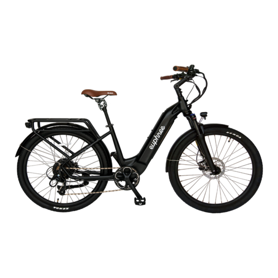 Euphree CITY ROBIN 2022 Manual