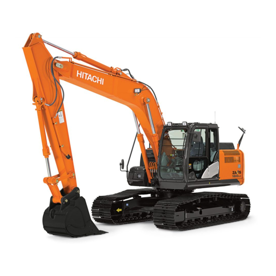 Hitachi ZX160LC-6N Operator's Manual