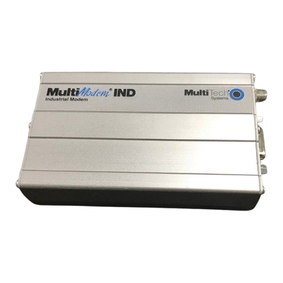 Multitech MultiModem MT5634IND Quick Start Manual