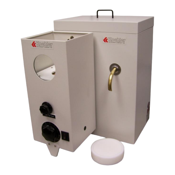 Koehler K45 Series Operation And Instruction Manual