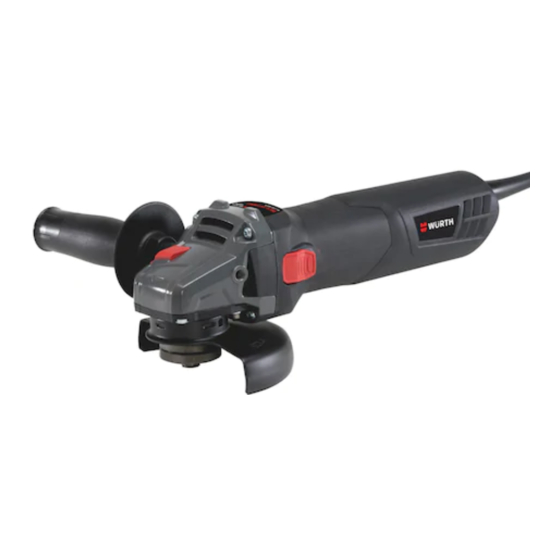 Würth SWS 12-125-T SOLID Translation Of The Original Operating Instructions