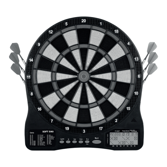 KOTO SOFT 590 Electronic Dartboard Manuals