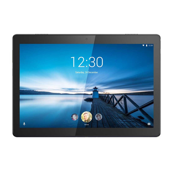 Lenovo TB-X505L Safety, Warranty & Quick Start Manual