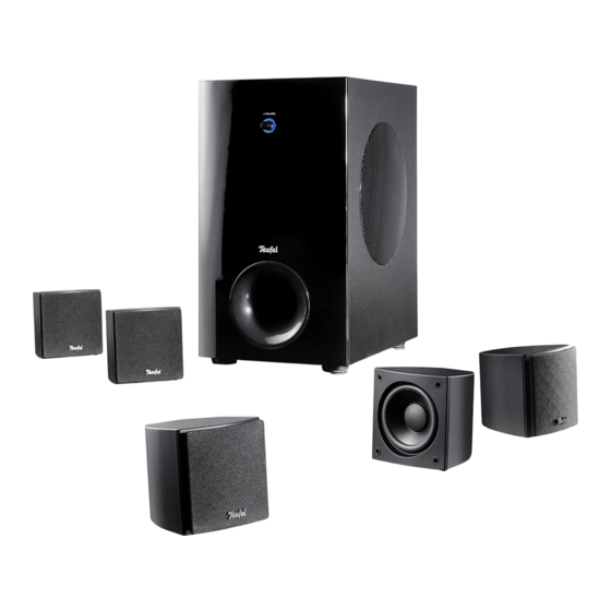 Teufel Consono 15 Technical Description And Operating Instructions
