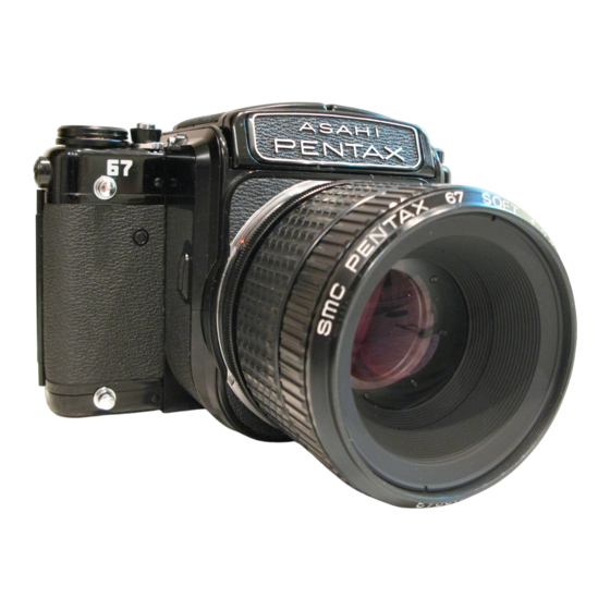 Pentax 67 Operating Manual