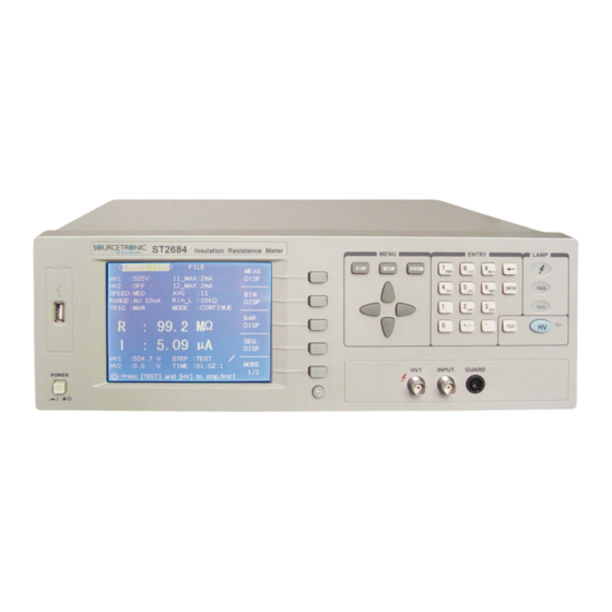 Sourcetronic ST2684 Manual