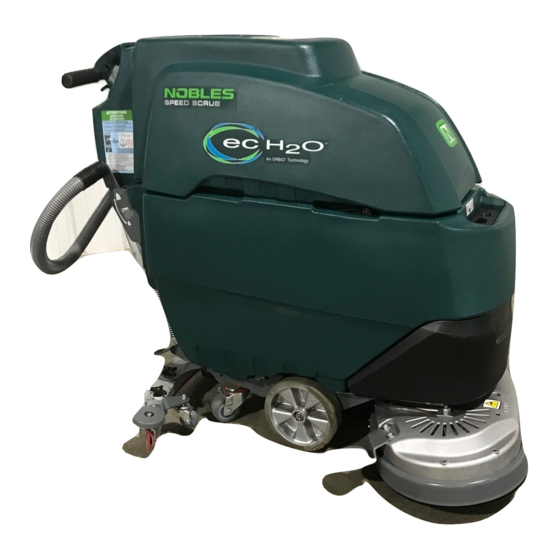 Nobles 9010476 Conventional Scrubber Manuals