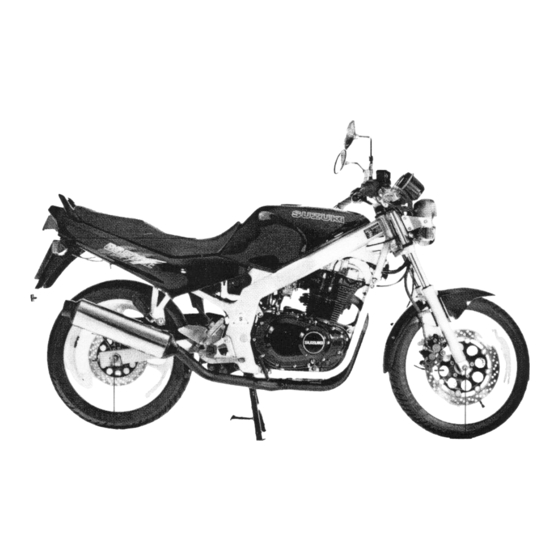 Suzuki 1995 GS500ES Service Manual