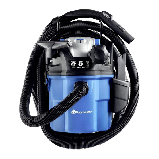 User Manuals: Vacmaster VWM510 Mount Wet Vacuum