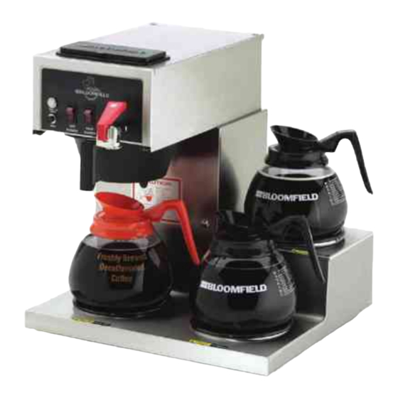 Bloomfield Koffee-King 8541 Owner's Manual