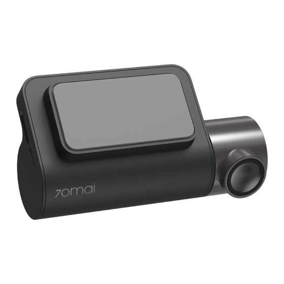 70mai Midrive D05 Smart Dash Cam Manuals
