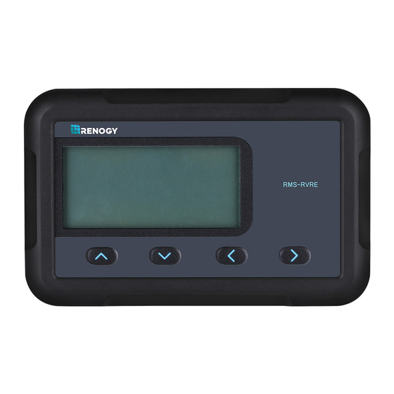 Renogy RMS-RVRE Manual