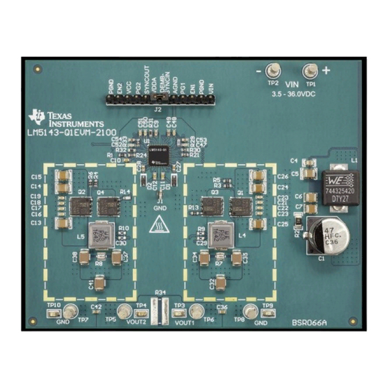 Texas Instruments LM5143-Q1 Manuals